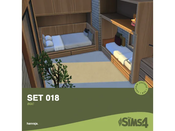 Maxis Match SET 018 by hanraja - The Sims 4 Custom Content