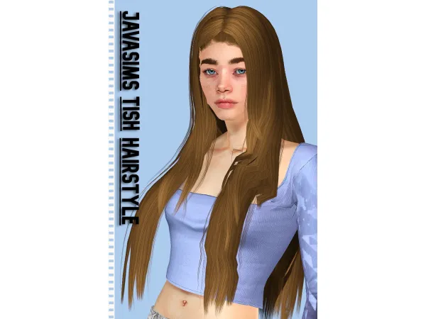 [sm]_Javasims_Tish_Hairstyle - The Sims 3 Custom Content