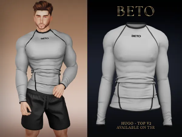 Alpha Hugo Set - The Sims 4 Custom Content