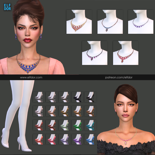 Maxis Match 2024 May 3 Diamond Set by elfdor - The Sims 4 Custom Content