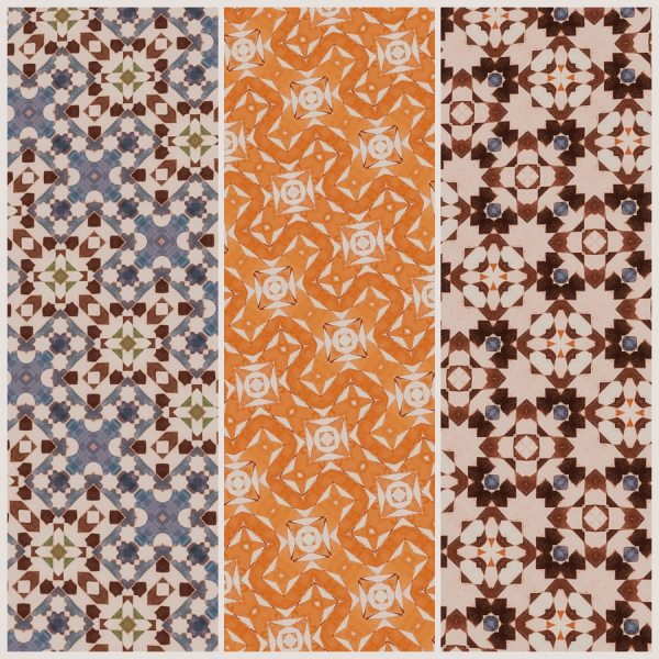 Mix Moroccan Floor Tiles 2 by simsfinds - The Sims 4 Custom Content