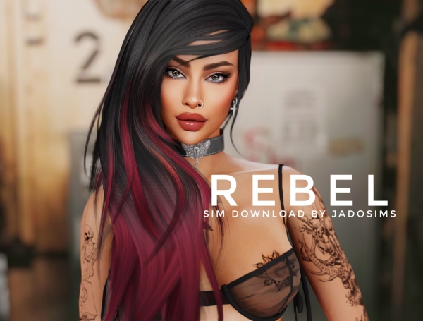 Alpha Rebel (Sim Download) by shopwithflynnn - The Sims 4 Custom Content