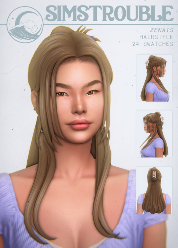 Maxis Match ZENAIS by simsfinds - The Sims 4 Custom Content
