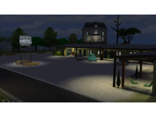 Maxis Match Bates Motel by Henrik - The Sims 4 Custom Content