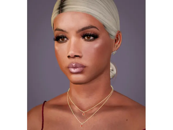 Christopher067 Docile Earrings Necklace - The Sims 3 Custom Content