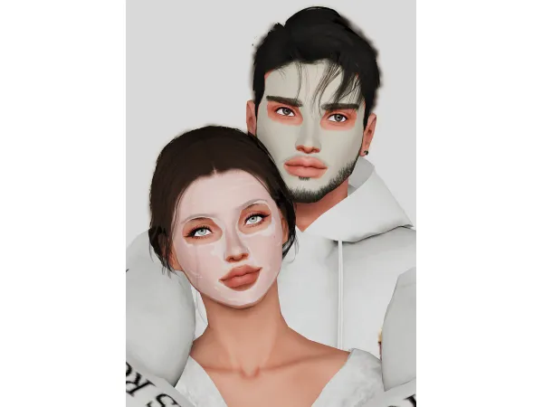 Skincare Mask - The Sims 3 Custom Content