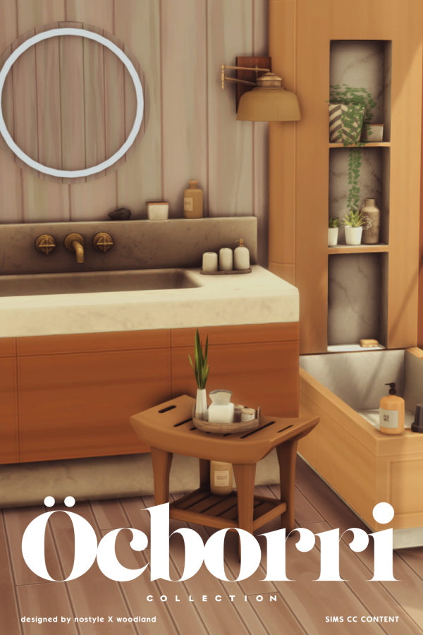 Maxis Match Bathroom by simsfinds - The Sims 4 Custom Content