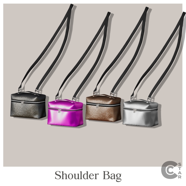 Alpha Shoulder Bag cool_content_star by cool_content_star - The Sims 4 Custom Content