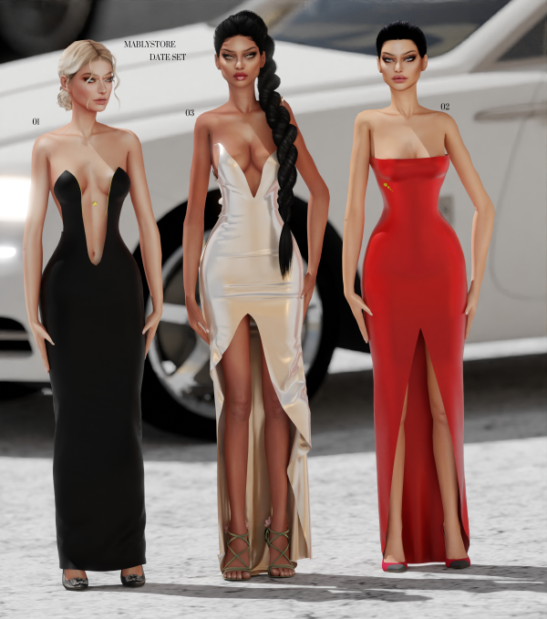 Alpha DATE SET by simsfinds - The Sims 4 Custom Content