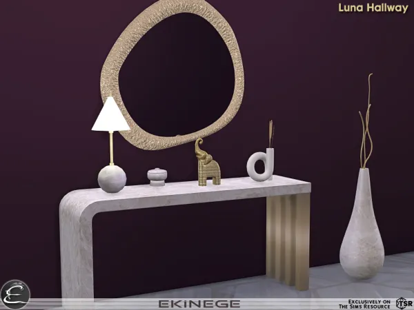 Alpha Luna Hallway - The Sims 4 Custom Content