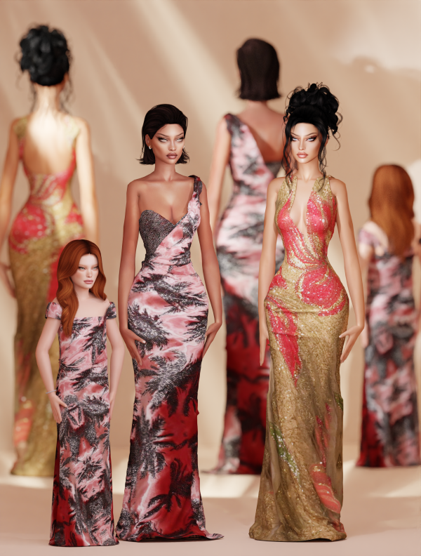 Alpha FLORAL AND NECTAR by simsfinds - The Sims 4 Custom Content