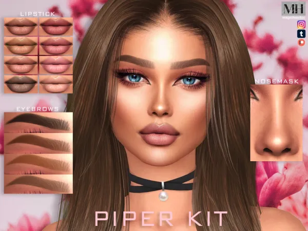 Alpha piper set - The Sims 4 Custom Content