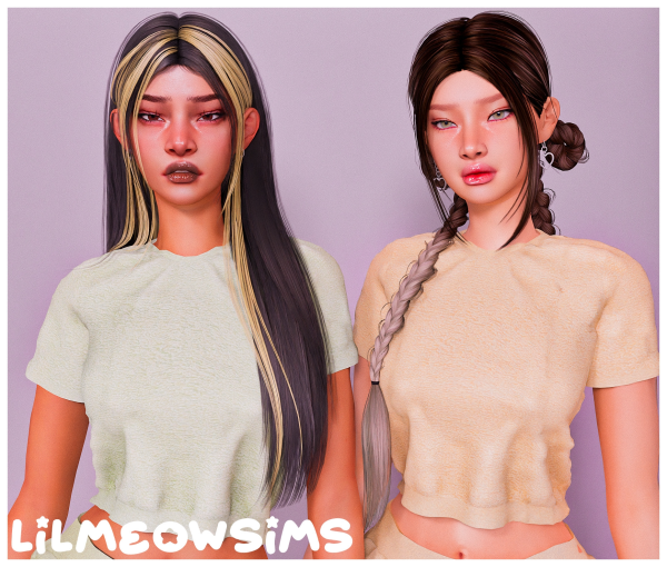 Alpha Teddy Bear Top by liilmeowsims - The Sims 4 Custom Content