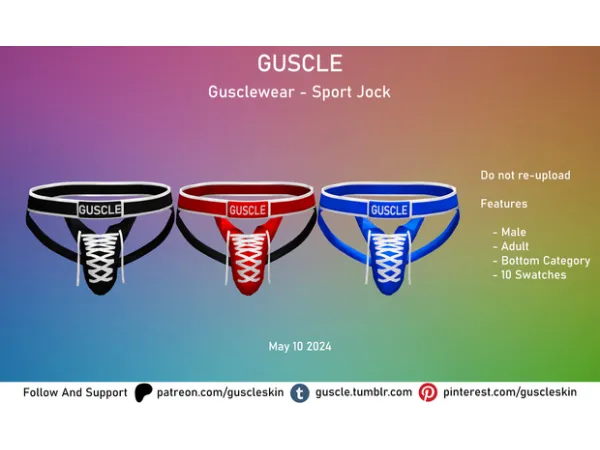 Alpha Sport Jock V2 by simsfinds - The Sims 4 Custom Content
