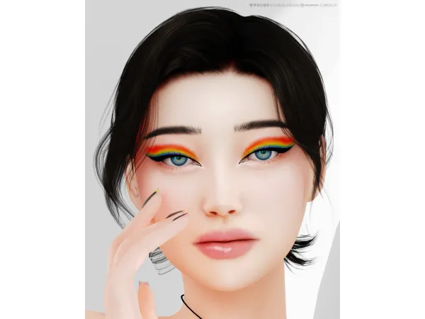Alpha Female makeup and genetics set - The Sims 4 Custom Content