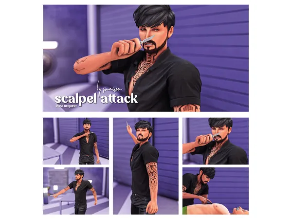 Mix Scalpel attack - The Sims 4 Custom Content