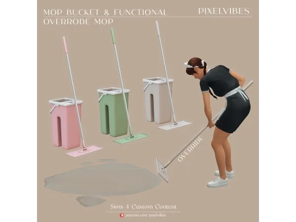 Maxis Match Mop - The Sims 4 Custom Content