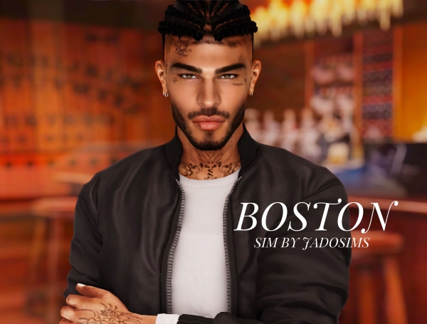 Alpha Boston (Sim Download) by shopwithflynnn - The Sims 4 Custom Content