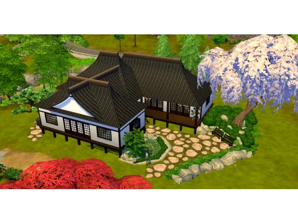 Maxis Match Traditional Japanese Home (no ) by Mouluise - The Sims 4 Custom Content