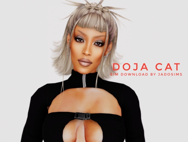 Alpha Doja Cat (Sim Download) by shopwithflynnn - The Sims 4 Custom Content