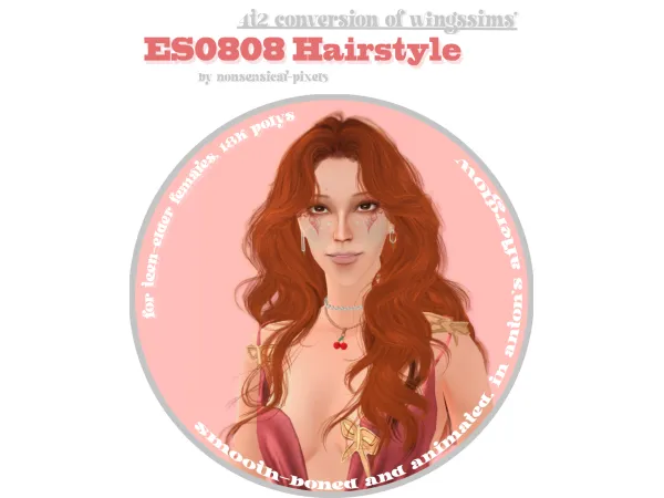 wingssims hair es0808 - The Sims 2 Custom Content
