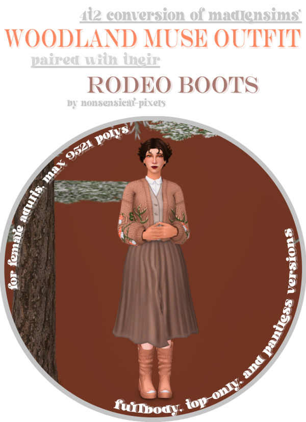 woodland muse by simsfinds - The Sims 2 Custom Content
