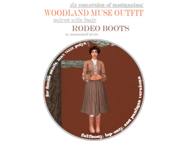 woodland muse - The Sims 2 Custom Content