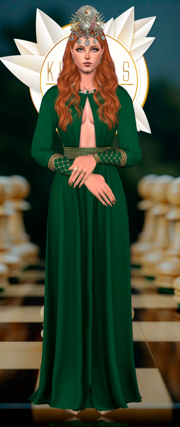Kurimas 4t2 XantheiaGown Sifix by simsfinds - The Sims 2 Custom Content