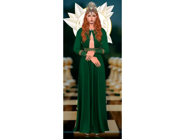 Kurimas 4t2 XantheiaGown Sifix - The Sims 2 Custom Content