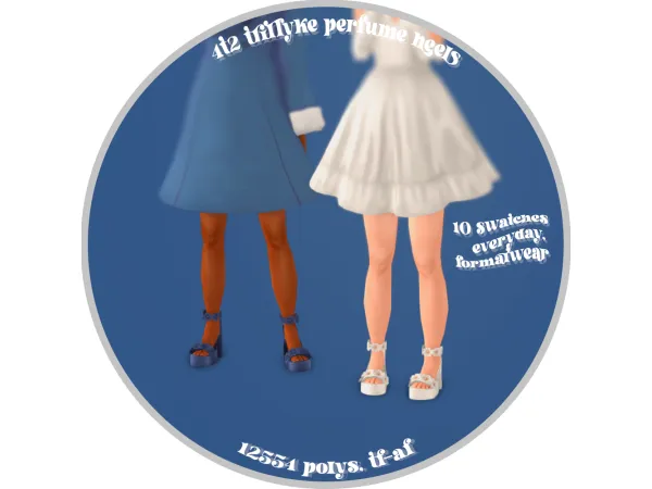 perfume heels - The Sims 2 Custom Content