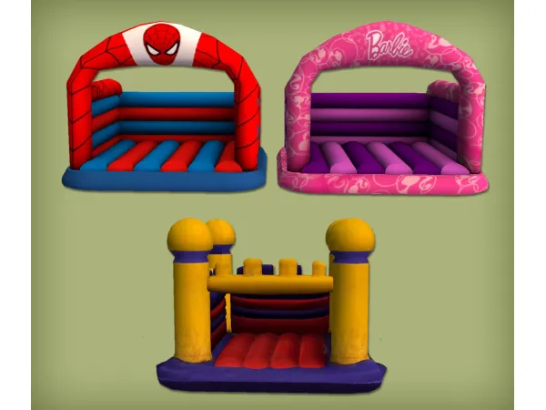 Bouncing Castles Functional for - The Sims 2 Custom Content