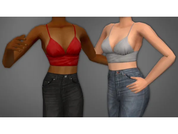 BG Top Naked Kbetty default replacement - The Sims 2 Custom Content