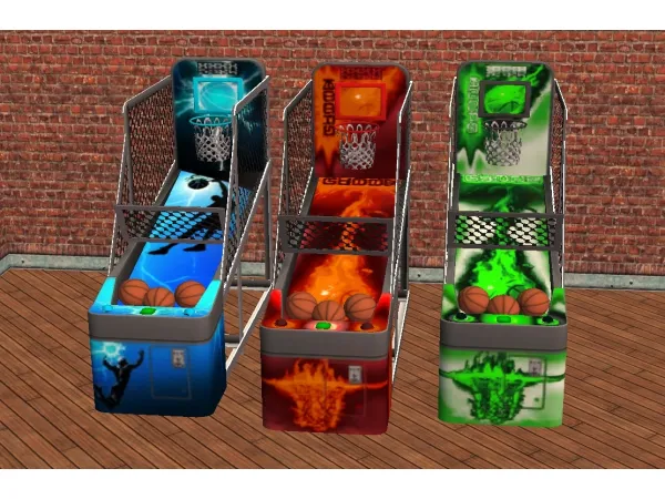 Buzzer Beat Throw Machine Functional for - The Sims 2 Custom Content