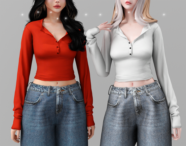 Alpha Baby t shirt by babyetears - The Sims 4 Custom Content
