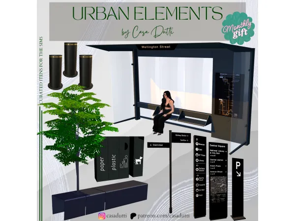 Alpha Gift of the month Jun24 by casadutti - The Sims 4 Custom Content