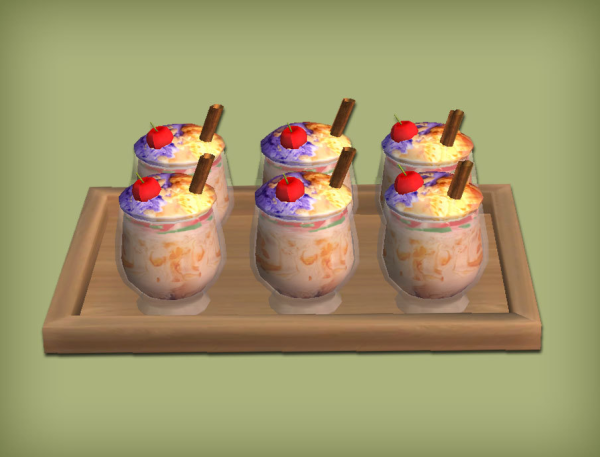 Halo Halo Dessert Food for by simsfinds - The Sims 2 Custom Content