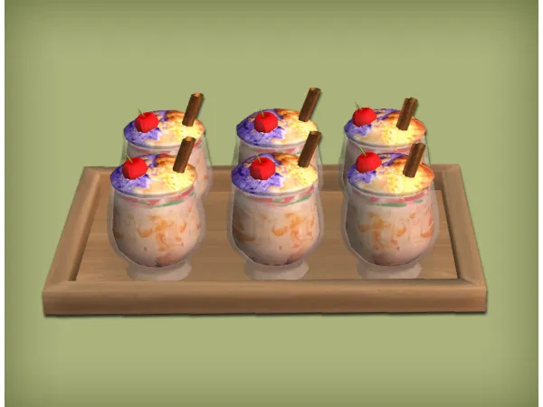 Halo Halo Dessert Food for - The Sims 2 Custom Content
