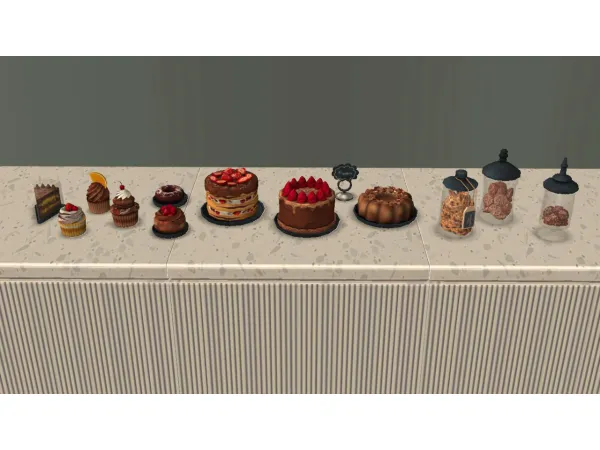 4t2 Desserts Laila - The Sims 2 Custom Content
