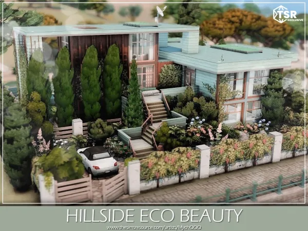 Maxis Match Hillside Eco Beauty (No ) - The Sims 4 Custom Content