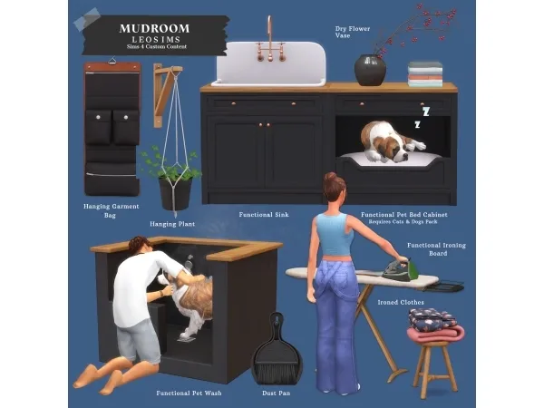 Mix Mudroom - The Sims 4 Custom Content