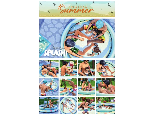 Mix SPLASH by simmireen - The Sims 4 Custom Content