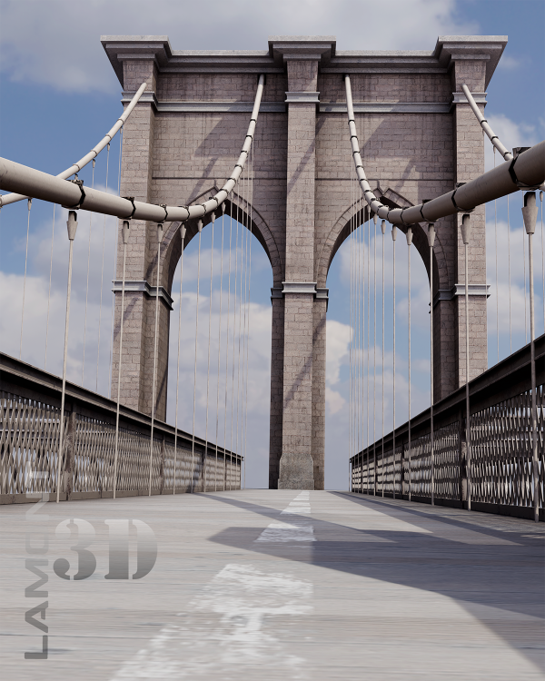 Mix bridge simple scene by lamontcreatorr - The Sims 4 Custom Content