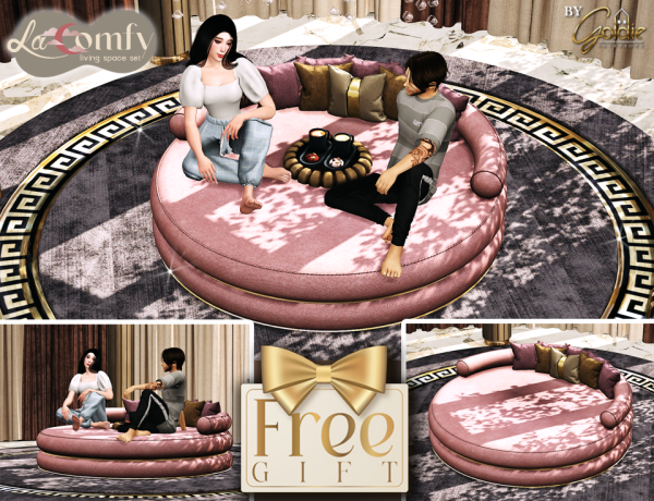 Alpha LaComfy by goldie_s4 - The Sims 4 Custom Content