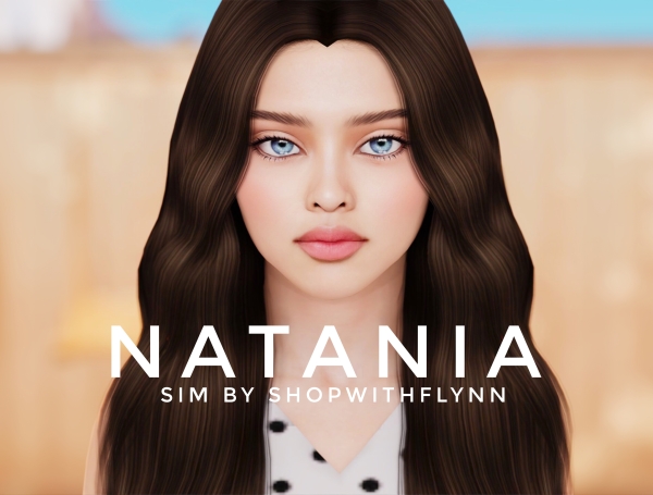 Alpha Natania (Sim Download) by shopwithflynnn - The Sims 4 Custom Content