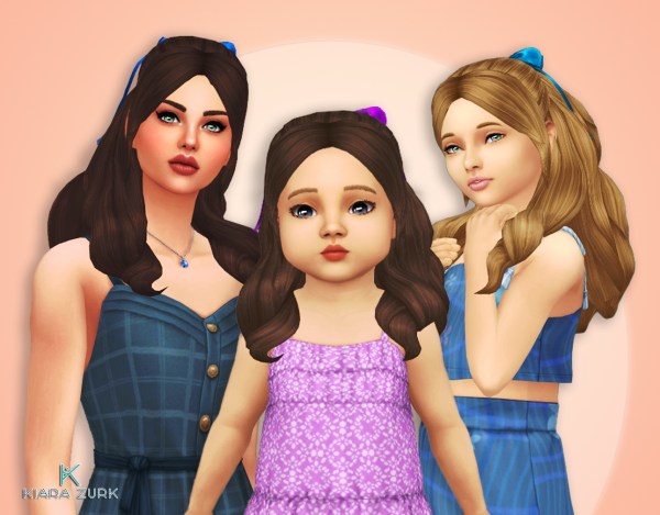 Maxis Match Sweet Curls UPDATE by simsfinds - The Sims 4 Custom Content