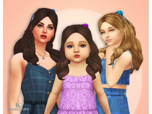 Maxis Match Sweet Curls UPDATE by kiarazurk - The Sims 4 Custom Content