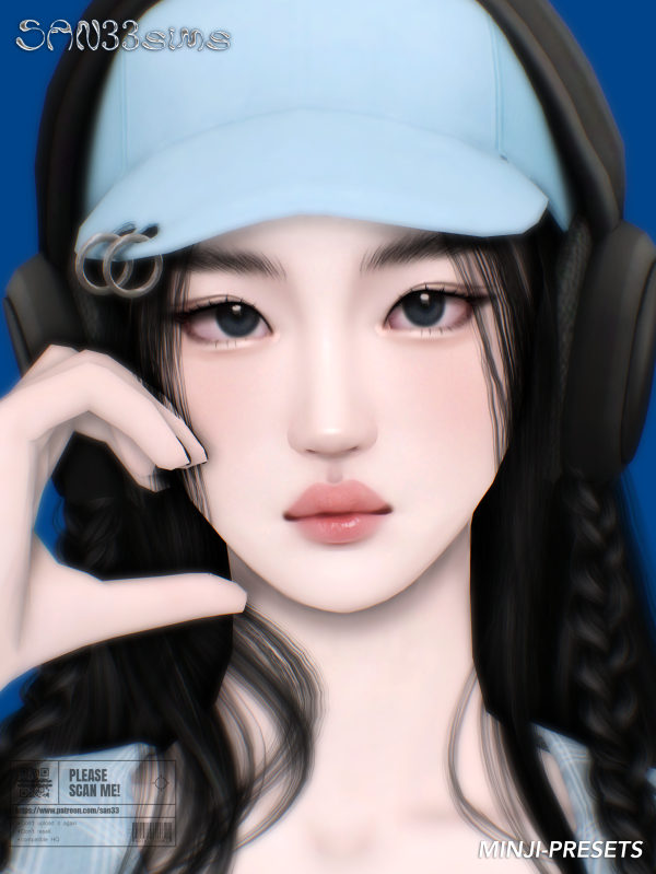 Alpha 333MINJI Presets by simsfinds - The Sims 4 Custom Content
