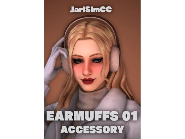 Maxis Match JariSimCC Earmuffs 01 by jarisimcc - The Sims 4 Custom Content