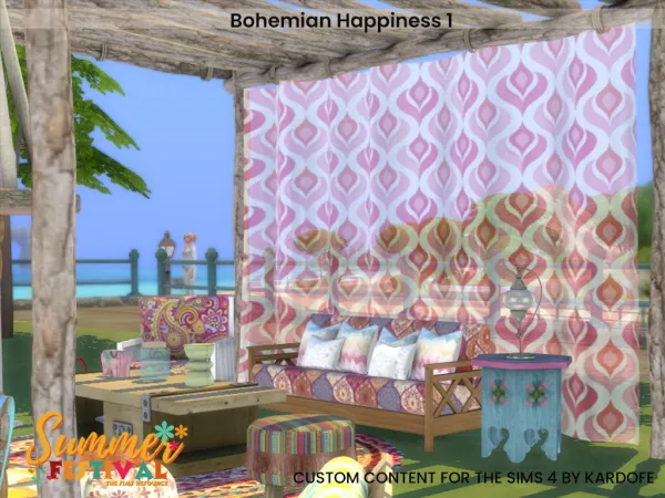 Alpha Bohemian Happiness - The Sims 4 Custom Content