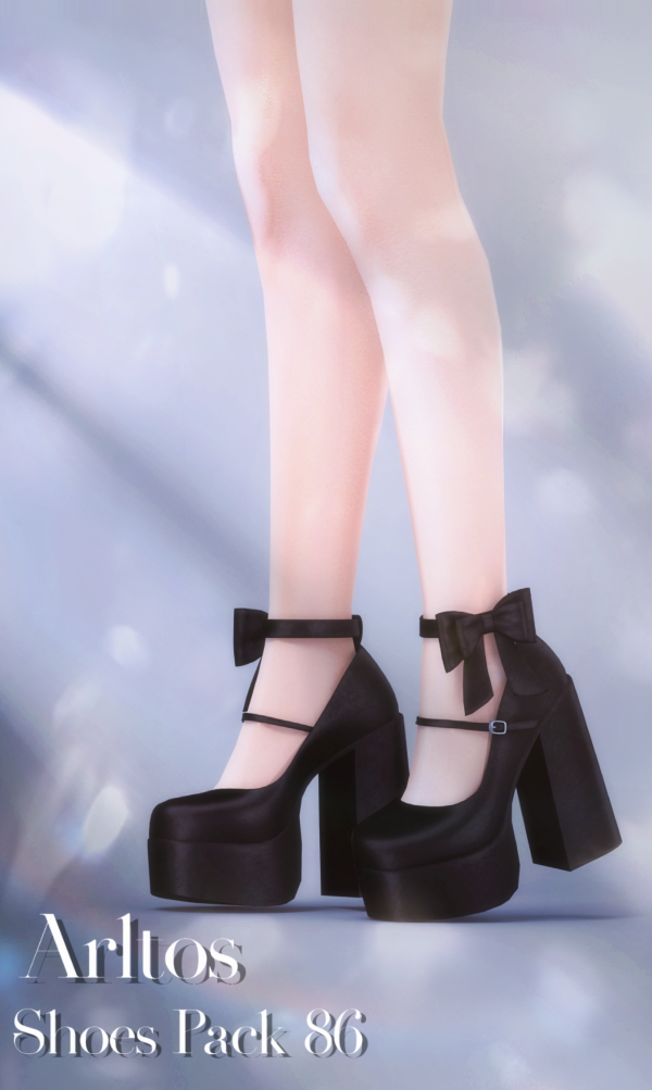 Alpha Shoes pack 86 (To be published on 6 Jul) by simsfinds - The Sims 4 Custom Content